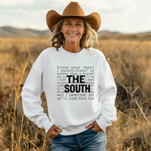 The South Southern Sayings Graphic Sweatshirt | Southern Girl Crewneck