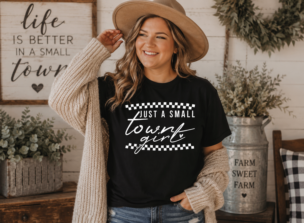 Just a Small Town Girl T-Shirt – Country Girl Graphic Tee